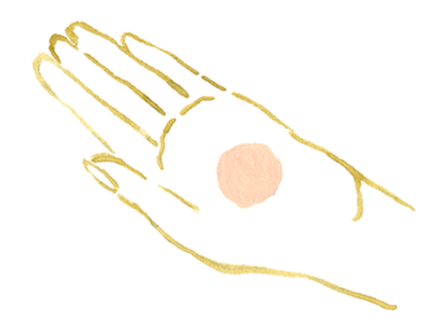 適量を手にとる